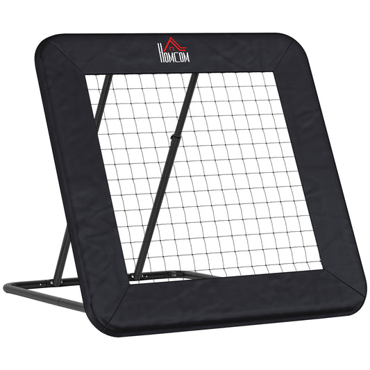 Gigab2b original image - Fußballtor klappbar Rebounder Rückprallwand 5-stufig verstellbar für Mehrsportarten 128x118x108-120cm