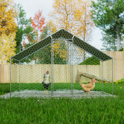 Waterproof Chicken Coop and Run with Safety Lock
