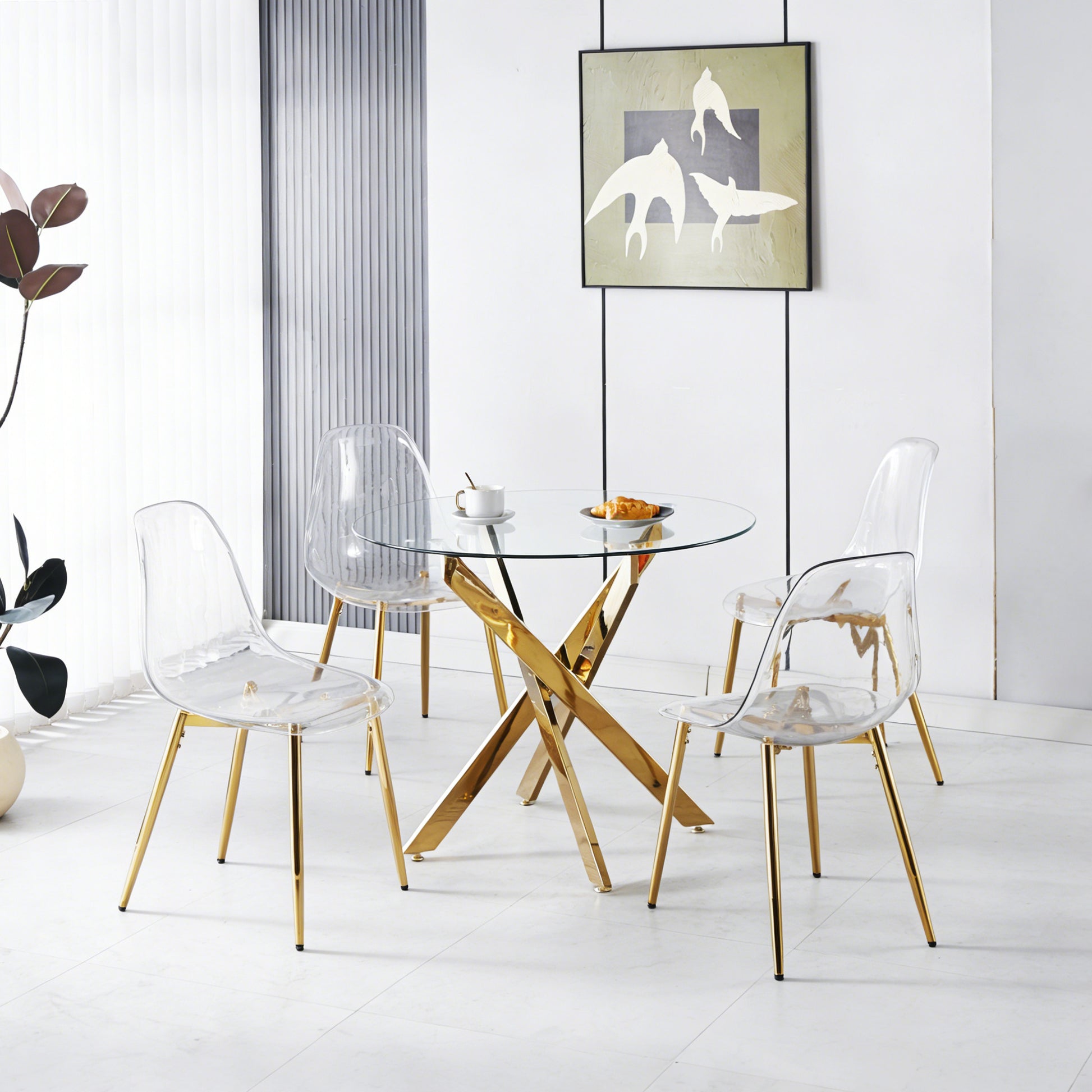 1+4 for 5pcs dining set,1table+4chair