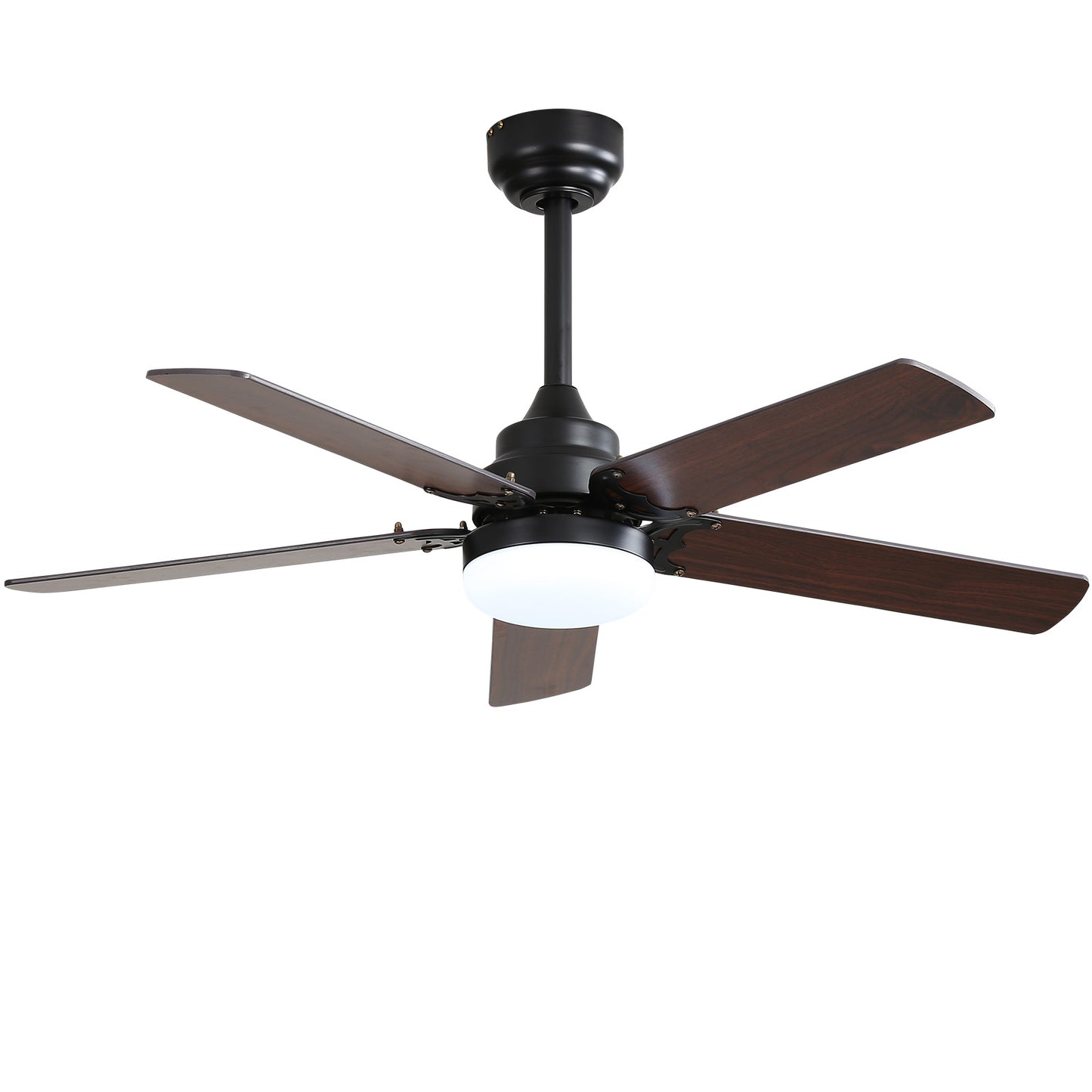 42 Zoll Deckenventilator mit 18W LED-Beleuchtung, Fernbedienung, leiser DC-Motor, Timer- & Licht-Speicherfunktion
