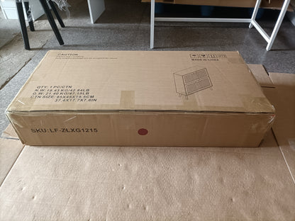 80 cm breiter Schuhschrank aus Walnussholz, freistehender Schuhschrank im mittelalterlich-modernen Stil mit zwei Klappschubladen, geeignet für Flure und Eingangsbereiche, 1 Stück