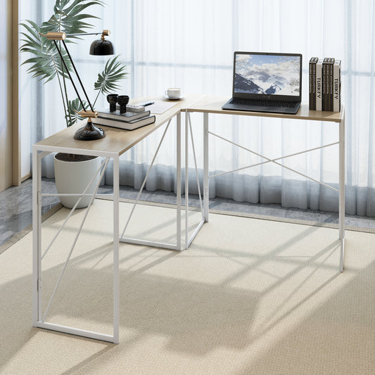 Gigab2b original image - Modern Design L-Shaped Desk Corner Computer Desk PC laptop Computer Table Study Desk Home Office