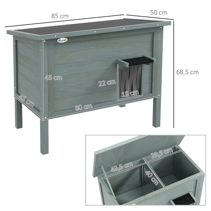 Outdoor Weatherproof Cat House for Cats