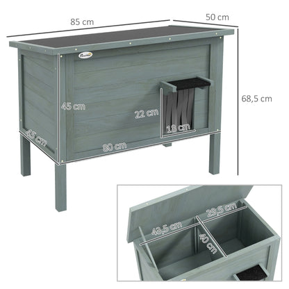 Outdoor Weatherproof Cat House for Cats