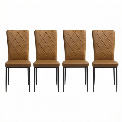 Elegant Wartezimmer Stuhle,Essstuhle mit Hohem Rucken,Weicher Aufgabe Stuhle,Kuchenstuhle,Wohnzimmer