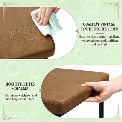 Elegant Wartezimmer Stuhle,Essstuhle mit Hohem Rucken,Weicher Aufgabe Stuhle,Kuchenstuhle,Wohnzimmer