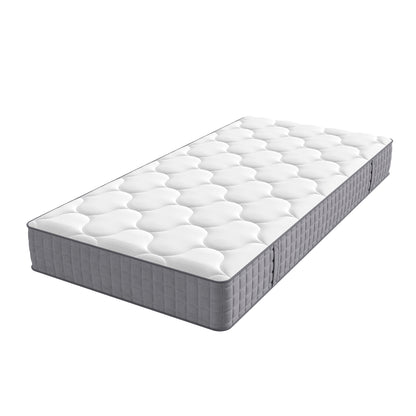 Taschenfederkernmatratze 25 cm hoch, 7-Zonen Federkernmatratze, ergonomische Matratze,Taschenfederkern Härtegrad H3, 90x200cm und vielen weiteren Größen erhältlich.