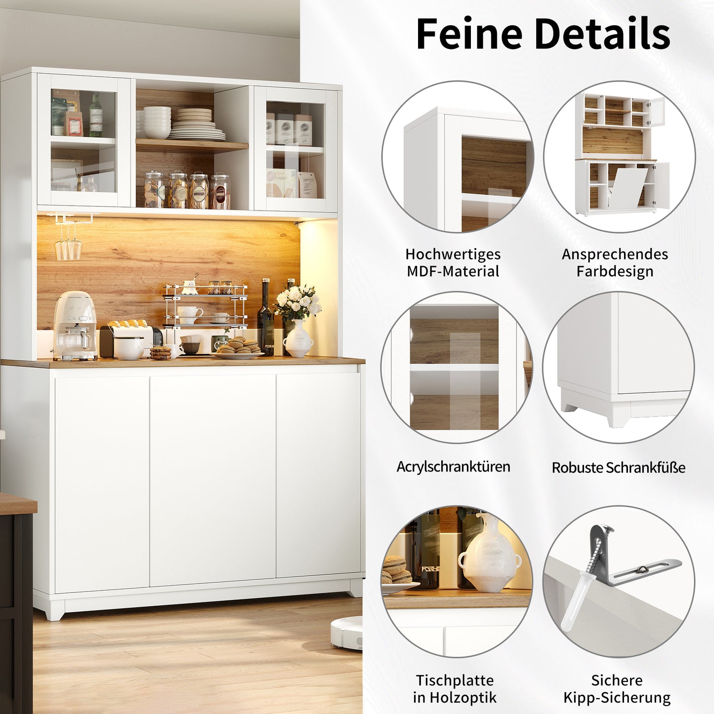 High Cake Cabinets, Sideboards, and Display Tables