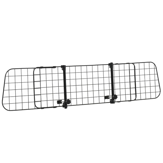 Gigab2b original image - Hundegitter Auto Universal  Autoschutzgitter für Hunde mit Stufenlos Verstellbare Breite, Trenngitter für Kofferraum Hunde Autogitter Hundeschutzgitter Schutzgitter 91-152 x 30 cm