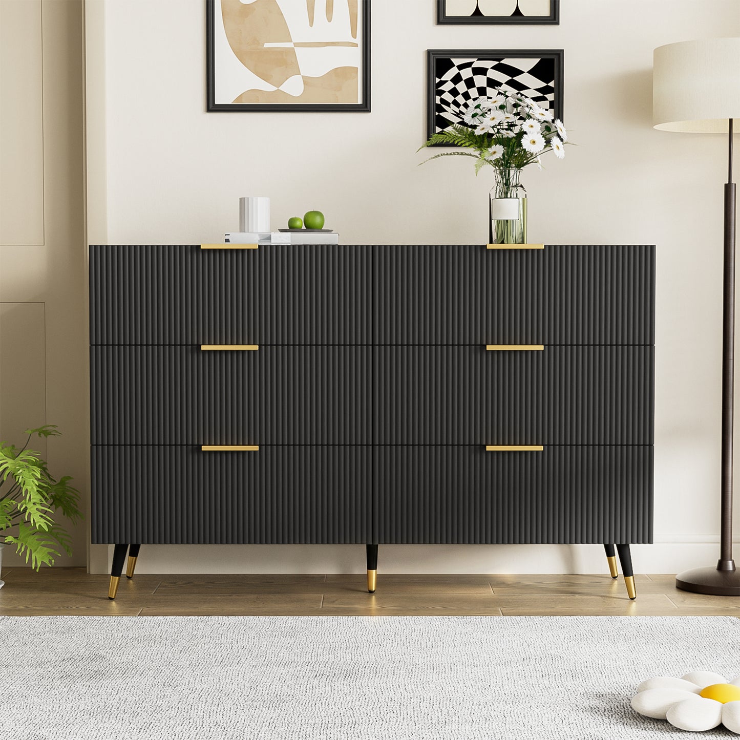 Gigab2b original image - Elegantes Sideboard mit modernem Design, Kommode mit Schubladen und viel Stauraum [OLD SKU:WF325790791BAA]