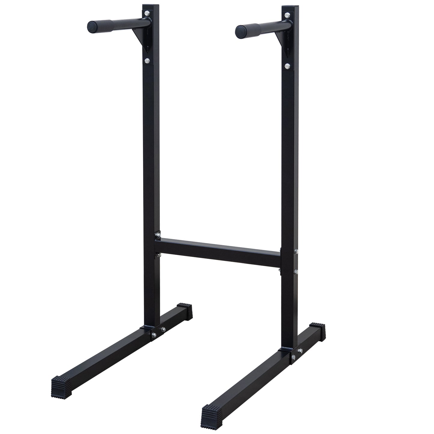 Gigab2b original image - Dip Bar Station, Heavy Duty Dip Station Push Up Bar with Foam Handles for Home Gym, Multi-function Full Body Strength Training Workout Fitness Equipment for Tricep Dips L-Sits