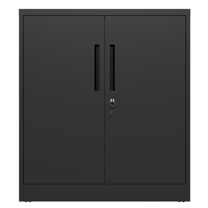 Small Metal Storage Cabinet with Adjustable Shelves