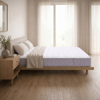 Taschenfederkernmatratze 25 cm hoch, 7-Zonen Federkernmatratze, ergonomische Matratze,Taschenfederkern Härtegrad H3, 90x200cm und vielen weiteren Größen erhältlich.