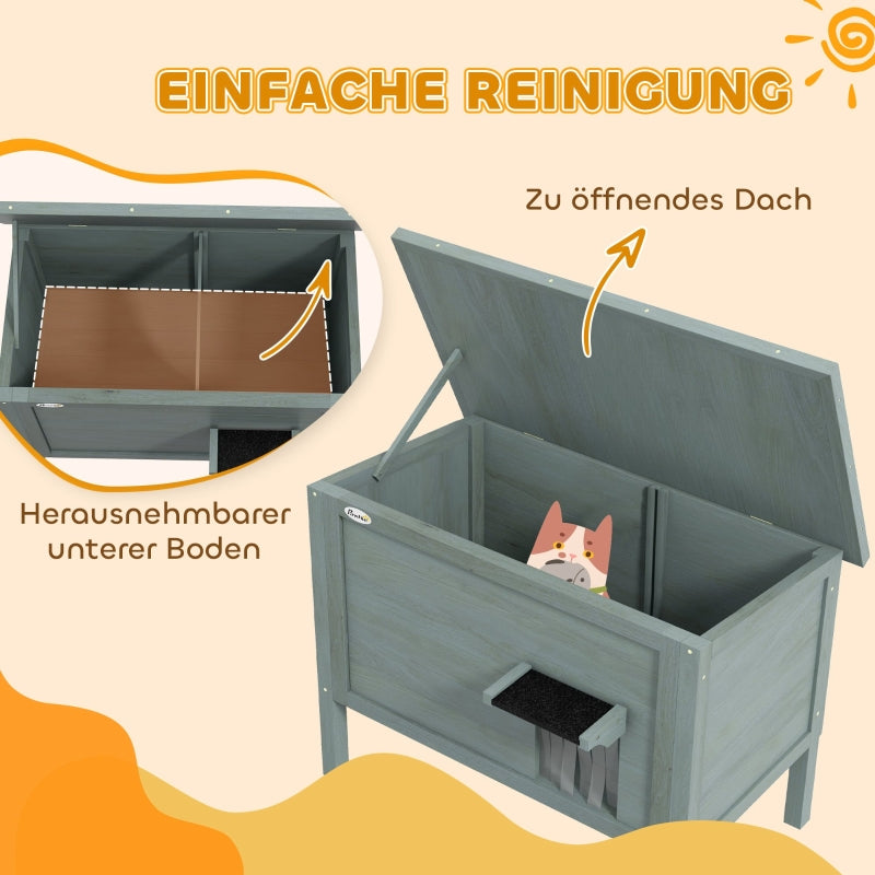 Outdoor Weatherproof Cat House for Cats