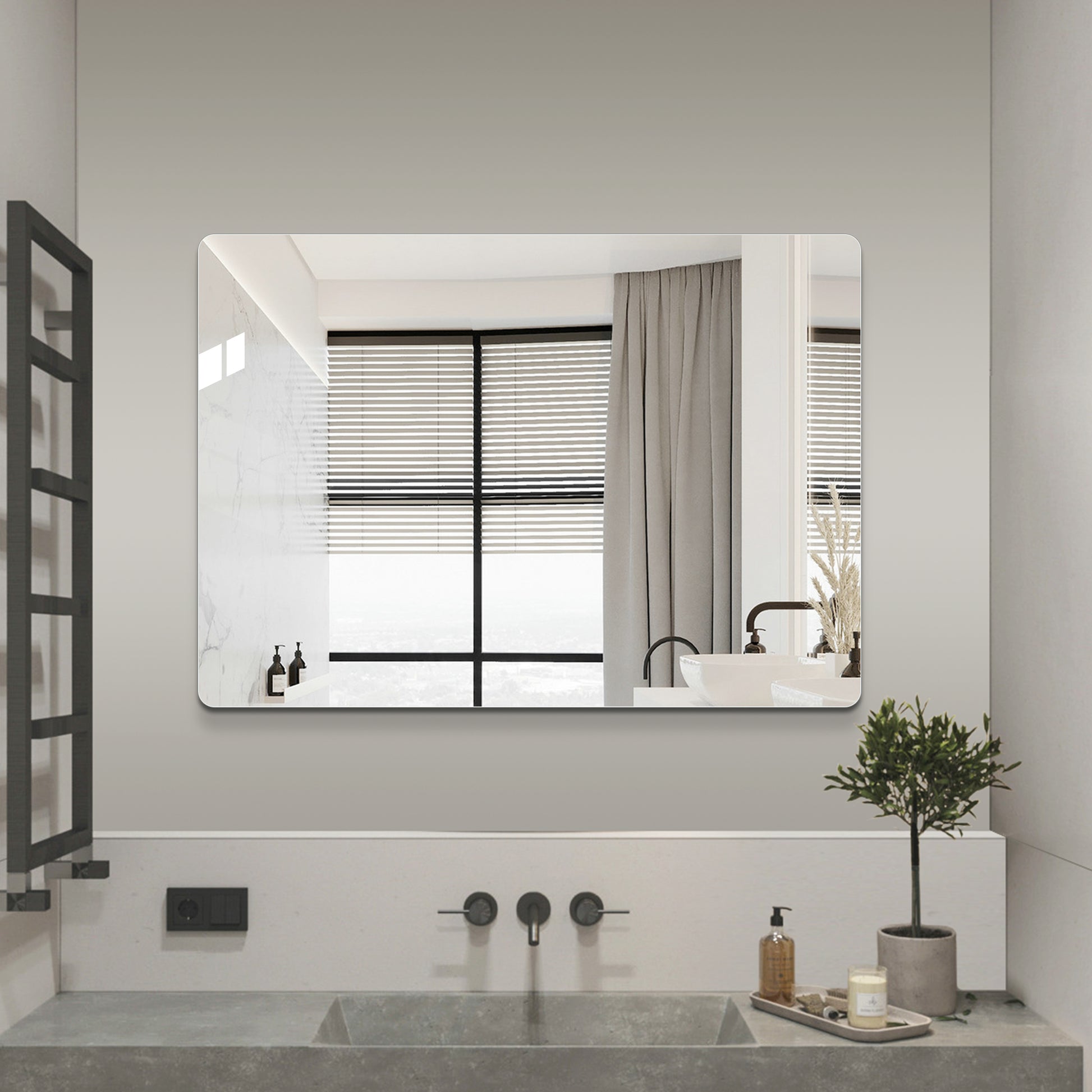50*70CM Bathroom Vanity Mirror , Wall-Mounted Mirror for Bathroom Mirror