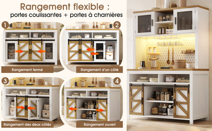 Tall Cake Cabinet with USB Connection