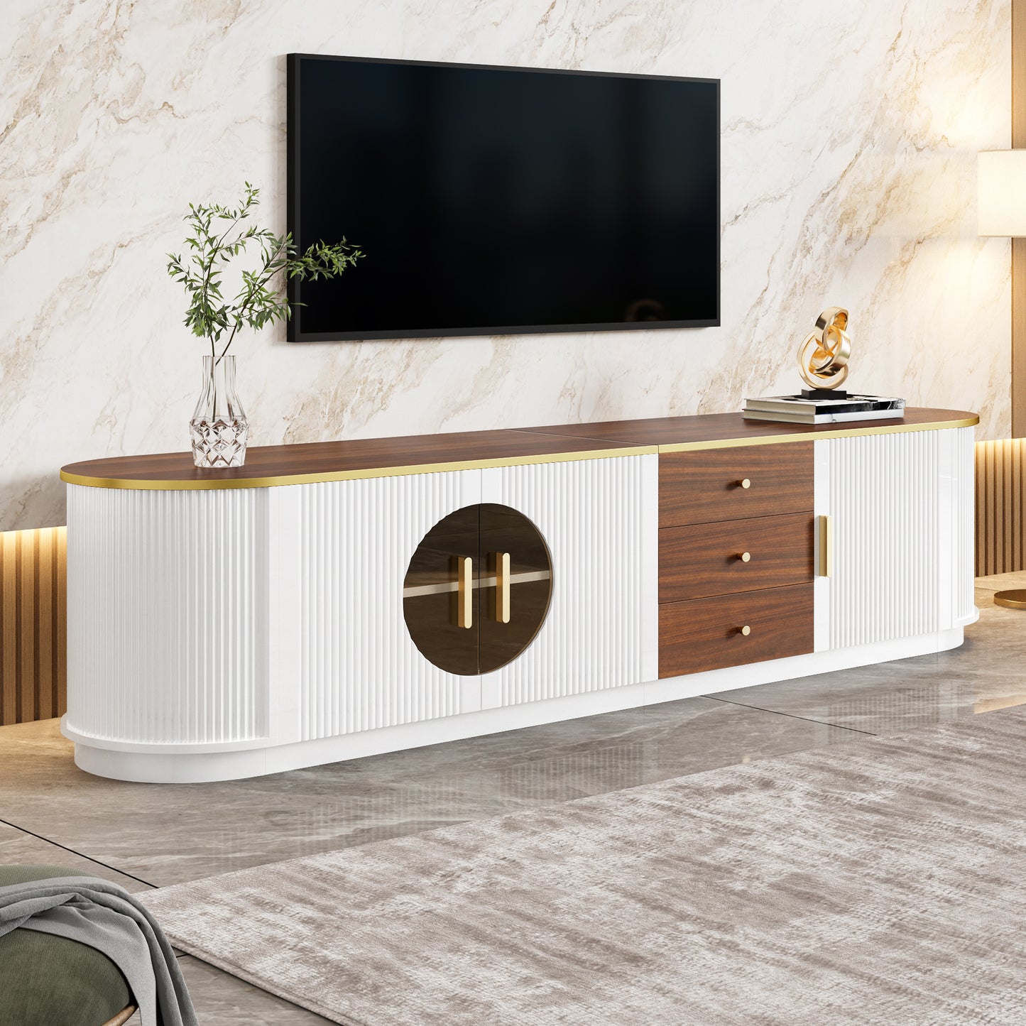 Luxury TV Cabinet and Entertainment Unit