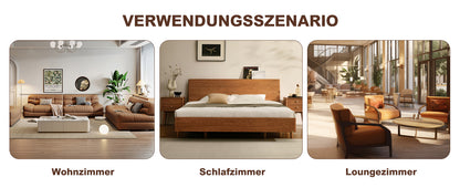 Moderner ovaler Esstisch mit geriffeltem Säulenfuß, hochwertiger MDF-Oberfläche in Holzoptik, im Wabi-Sabi- und Mid-Century-Stil für die heimische Küche