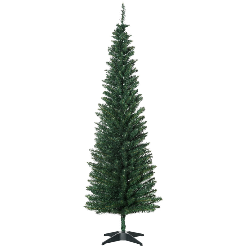 Gigab2b original image - Weihnachtsbaum künstliche Künstliche Tanne Christbaum, inkl Ständer Weihnachtsstern 1,8 m, Grün