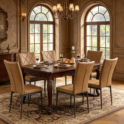 Elegant Wartezimmer Stuhle,Essstuhle mit Hohem Rucken,Weicher Aufgabe Stuhle,Kuchenstuhle,Wohnzimmer