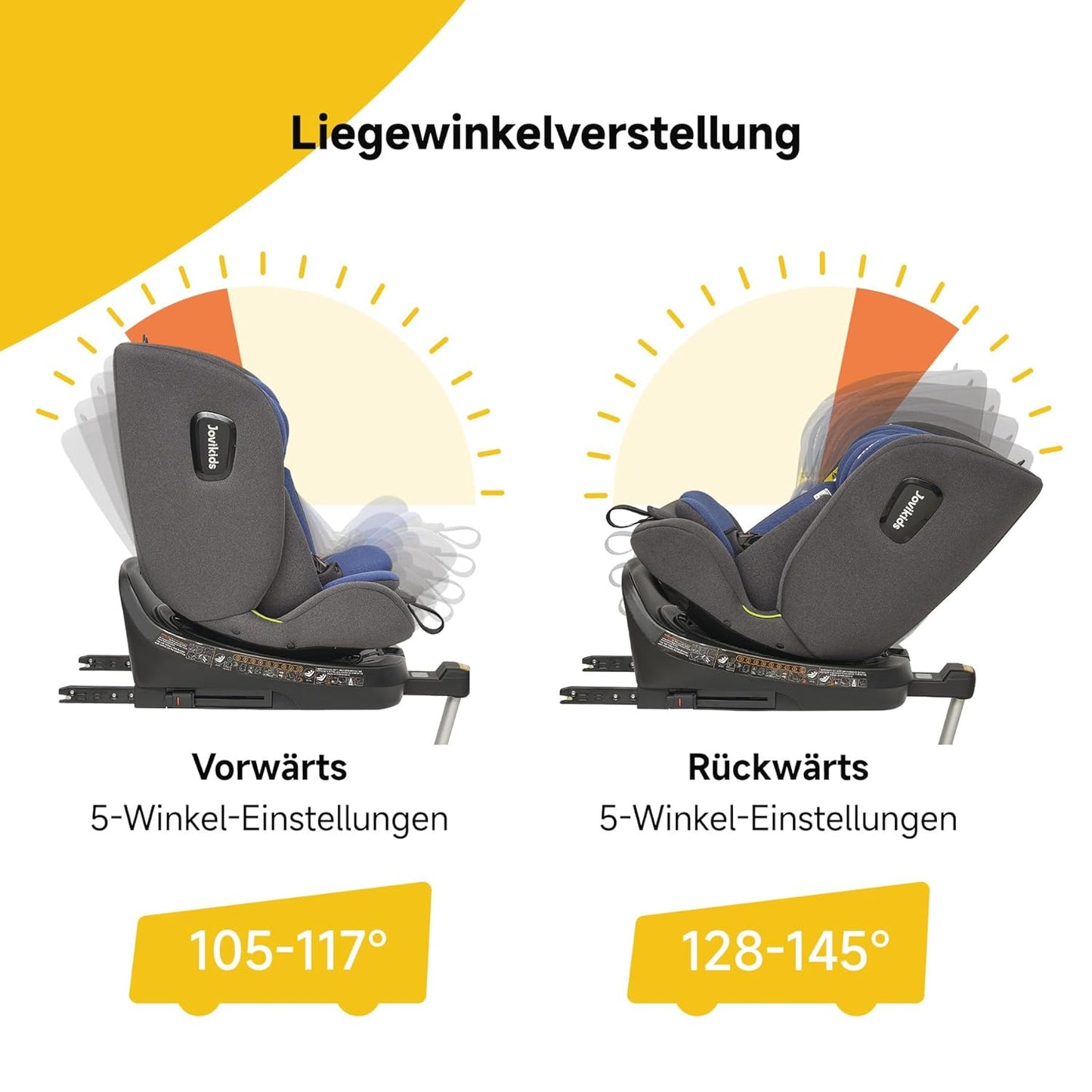 Jovikids 360 Swivel Child Seat with ISOFIX