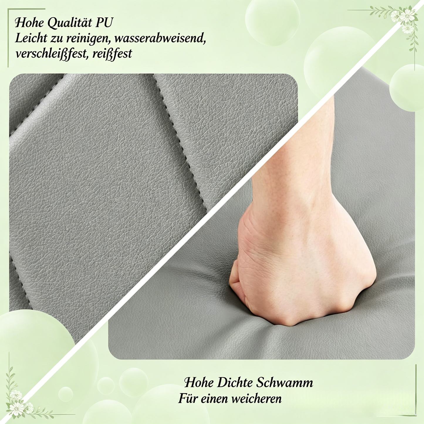 Weicher Wartezimmer Stühle,Essstühle mit Hohem Rücken,Aufgabe Stühle,Elegant Küchenstühle,Wohnzimmer Stühle,Empfangsstühle(nur 4PCS Stühle)