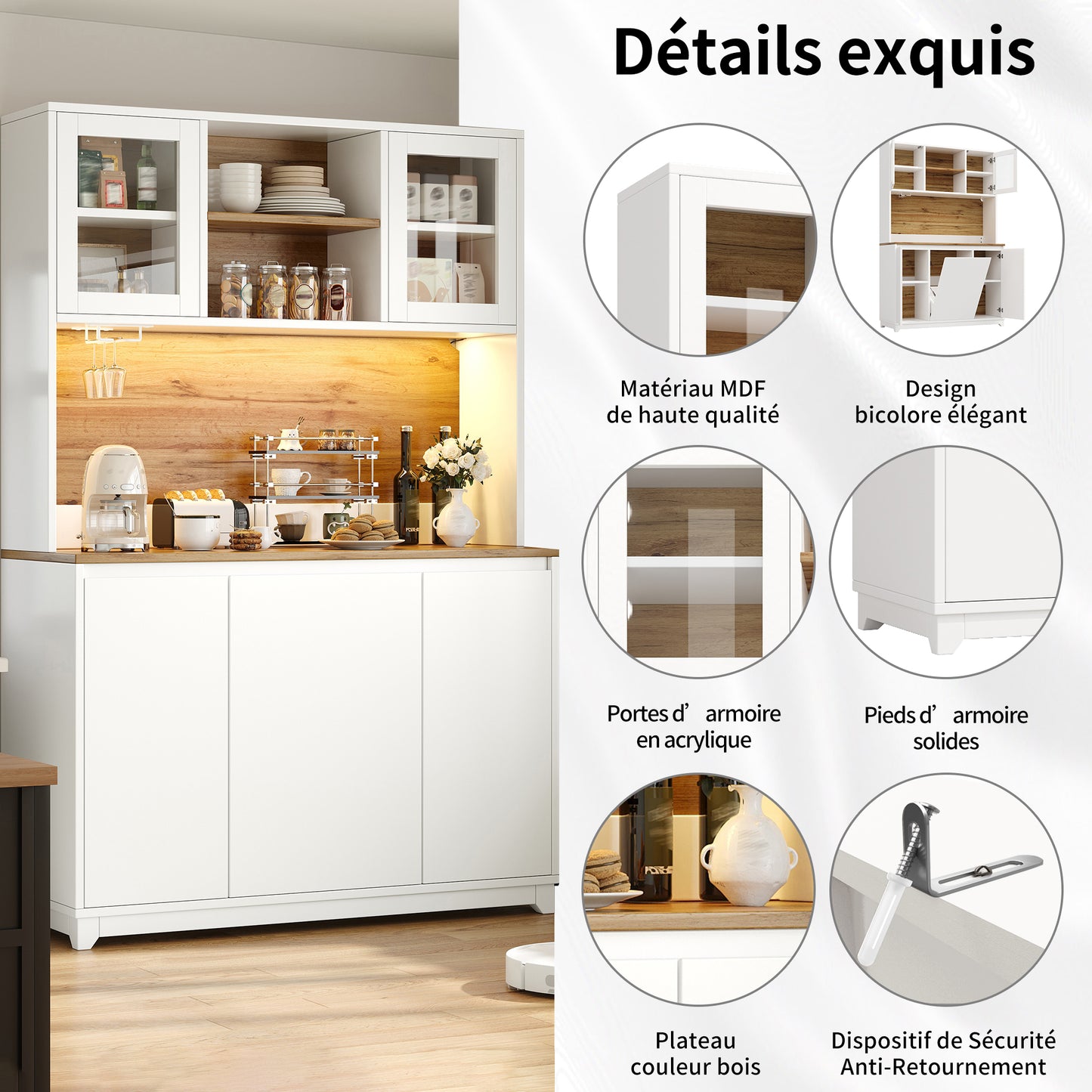High Cake Cabinets, Sideboards, and Display Tables