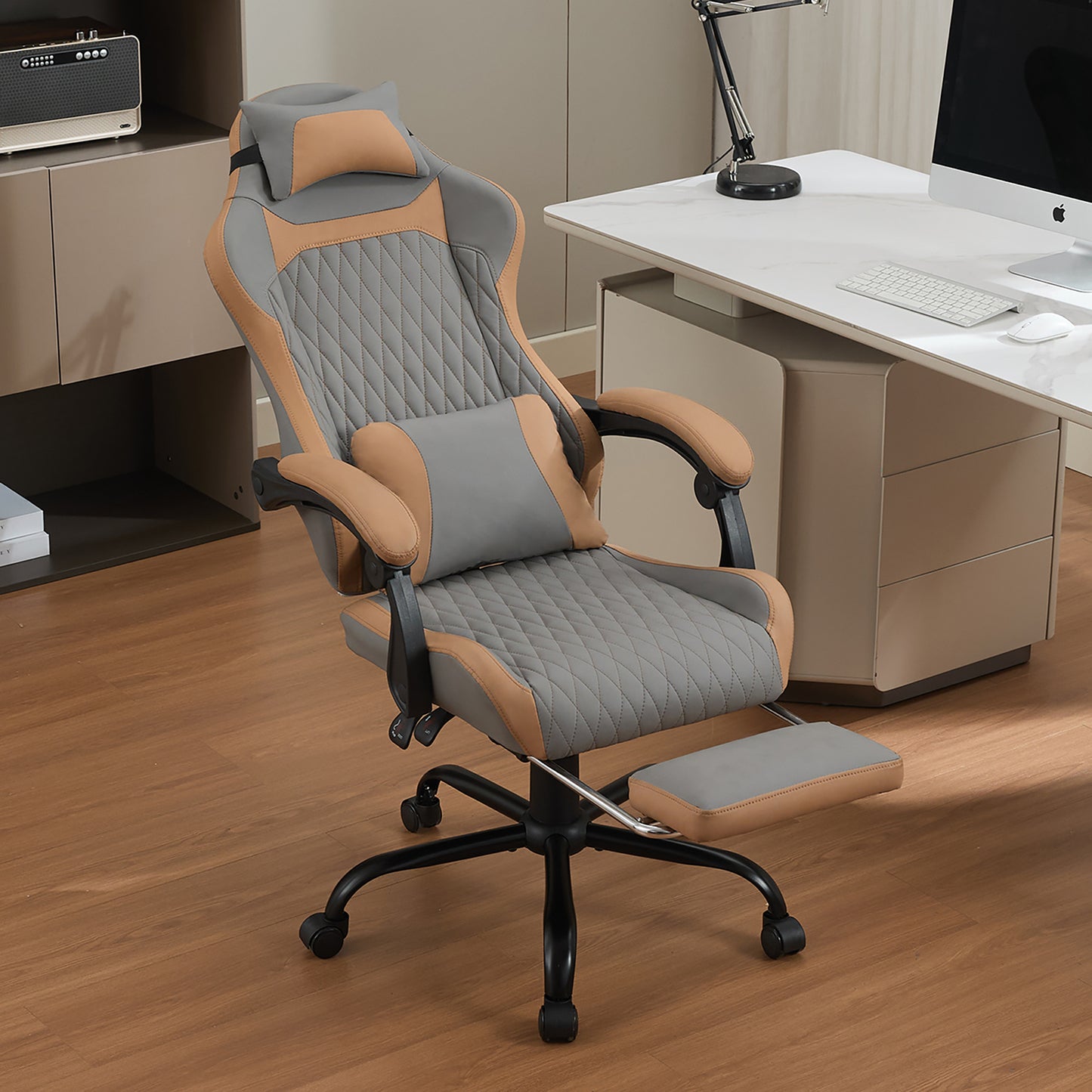 Ergonomic Gaming Chair with Full Support for Fatigue-Free Sitting