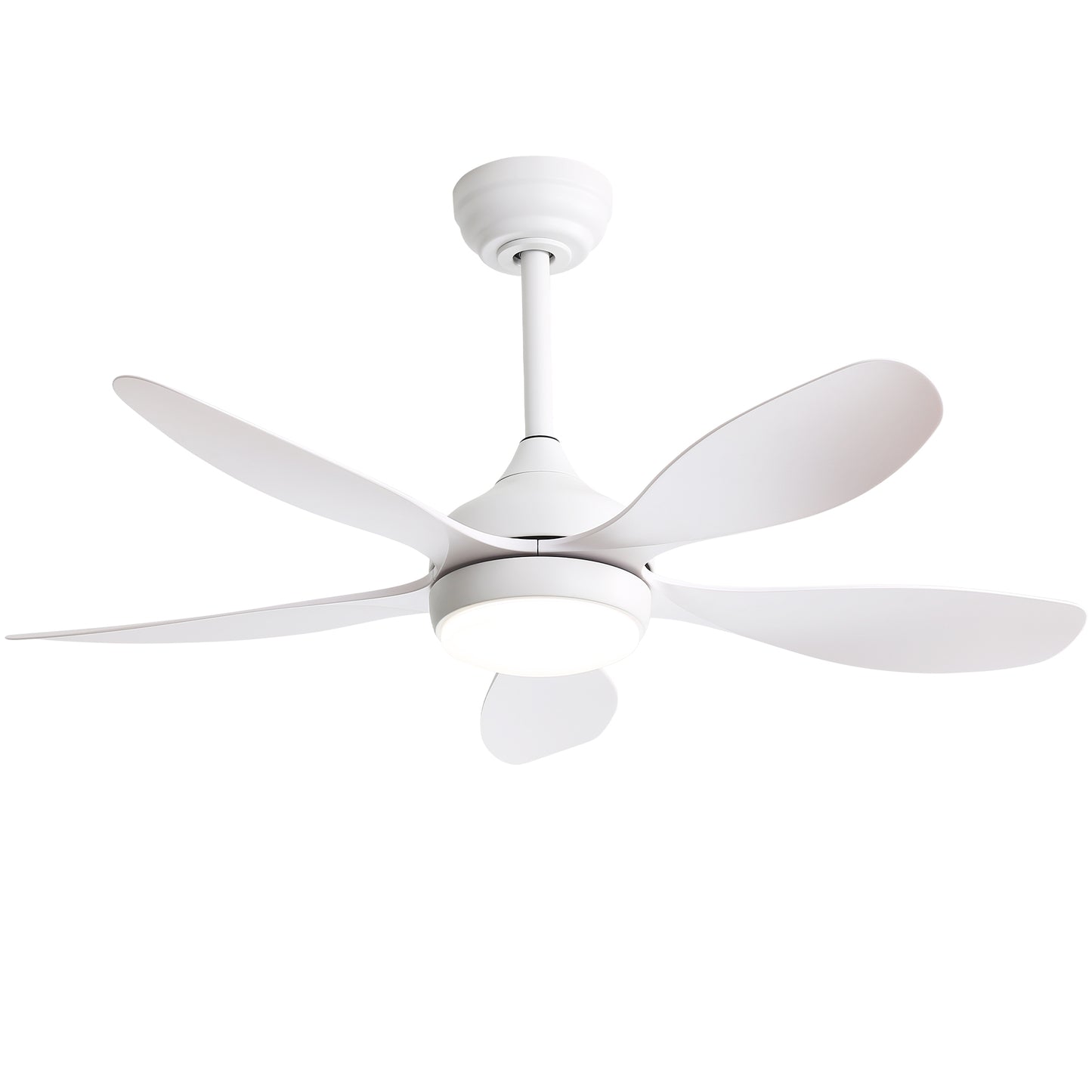 42-Zoll-Deckenventilator mit Licht, Fernbedienung, 6 Geschwindigkeiten & reversiblem DC-Motor