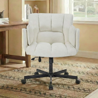 Ergonomic Swivel Office Chair with Casters for Home Office