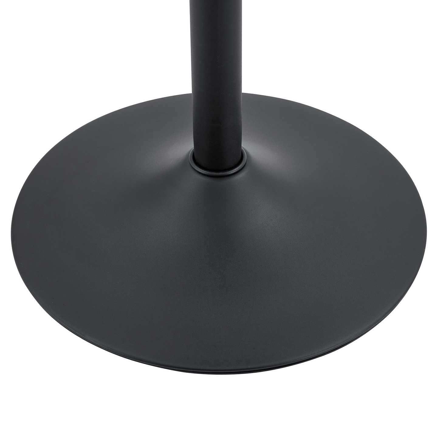 Barhocker höhenverstellbar 62-83cm, 360° drehbarer Barstuhl mit Rückenlehne & Fußstütze, Ergonomischer Küchenhocker aus Kunstleder, belastbar bis 136kg, Schwarz
