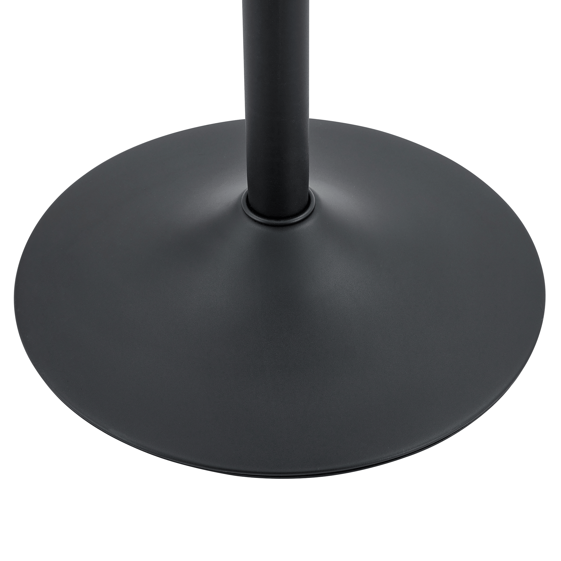 Barhocker höhenverstellbar 62-83cm, 360° drehbarer Barstuhl mit Rückenlehne & Fußstütze, Ergonomischer Küchenhocker aus Kunstleder, belastbar bis 136kg, Schwarz
